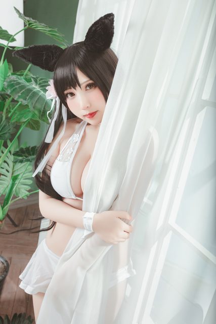 Miêu Điền Thánh Nại Nại - Atago Mặc Áo Tắm - 猫田圣奈奈 – 爱宕泳装 – photo 12