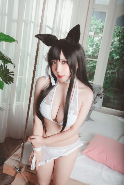 Miêu Điền Thánh Nại Nại - Atago Mặc Áo Tắm - 猫田圣奈奈 – 爱宕泳装 – photo 15