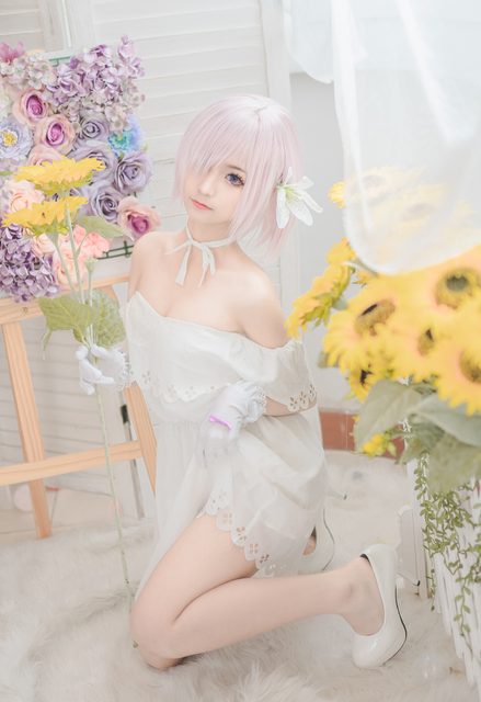 Miêu Đường Ánh Họa - 白色玛修 – photo 4