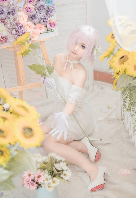Miêu Đường Ánh Họa - 白色玛修 – photo 12