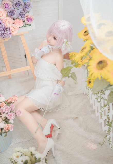 Miêu Đường Ánh Họa - 白色玛修 – photo 16