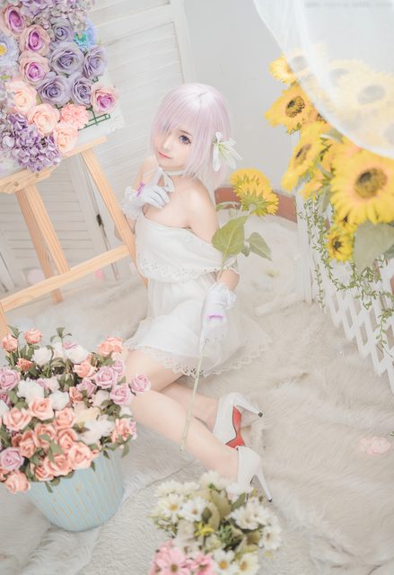 Miêu Đường Ánh Họa - 白色玛修 – photo 17