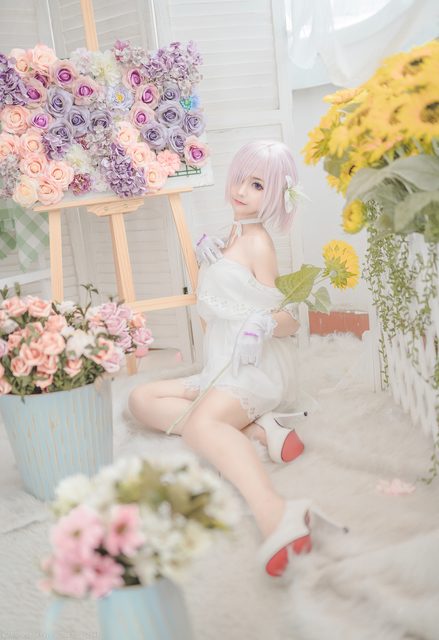 Miêu Đường Ánh Họa - 白色玛修 – photo 19