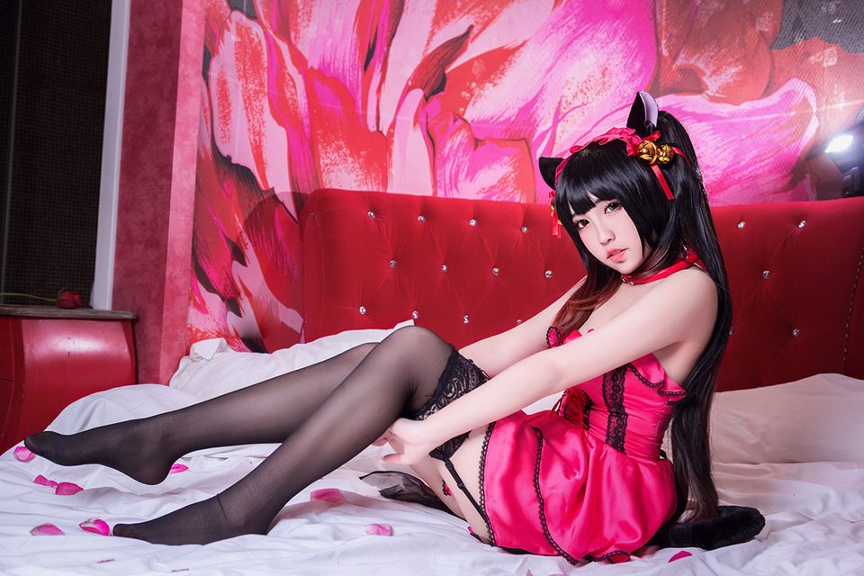 Sườn Xám Với 3 Con Mèo - 旗袍狂三喵 – photo 28