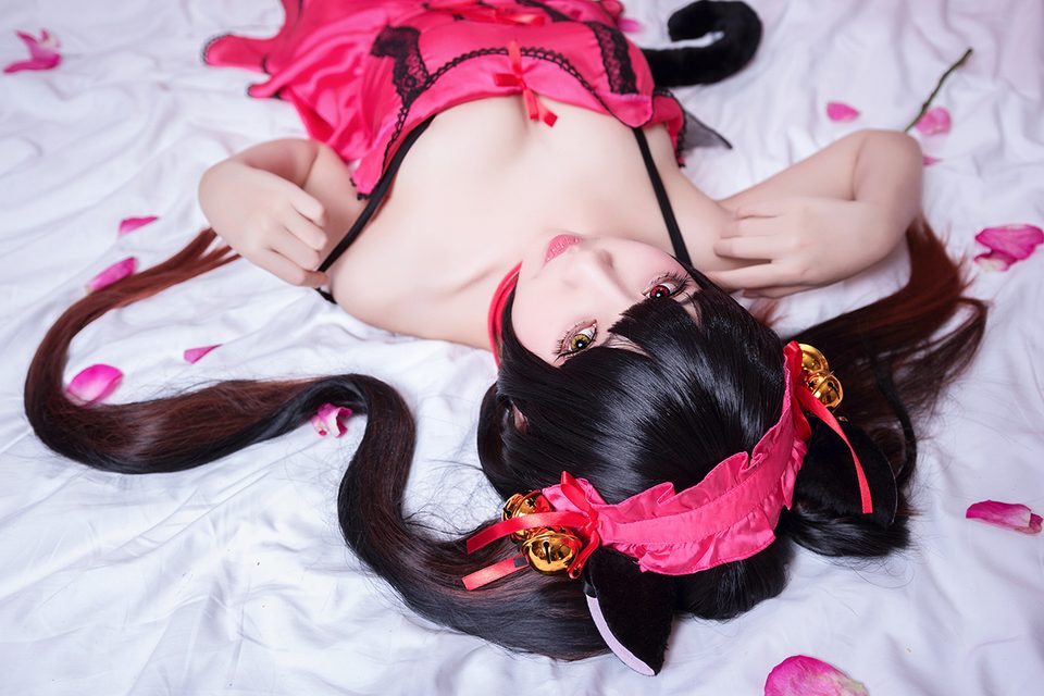 Sườn Xám Với 3 Con Mèo - 旗袍狂三喵 – photo 29