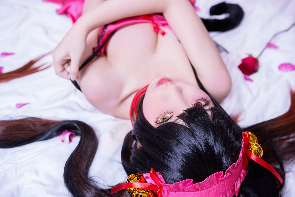 Sườn Xám Với 3 Con Mèo - 旗袍狂三喵 – photo 32