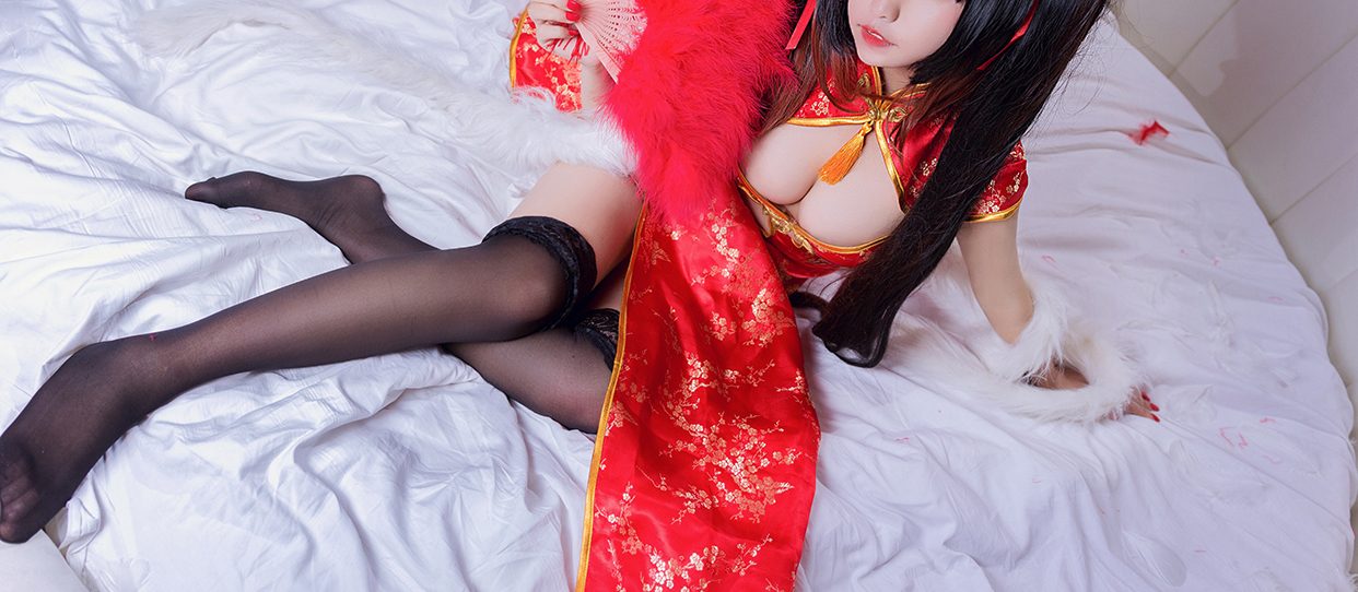 Sườn Xám Với 3 Con Mèo - 旗袍狂三喵 – photo 35