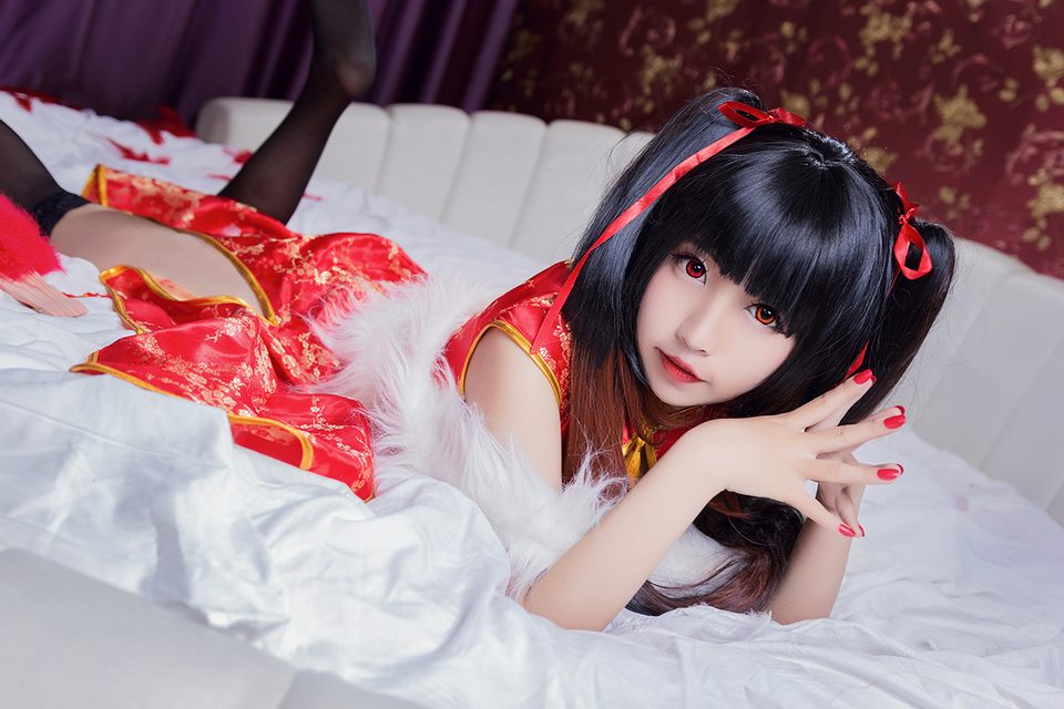 Sườn Xám Với 3 Con Mèo - 旗袍狂三喵 – photo 36