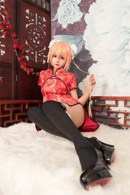 Sườn Xám Đỏ - 红色旗袍 – photo 1