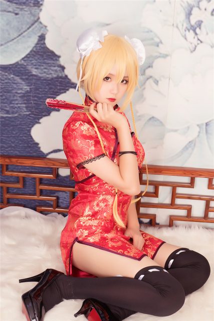 Sườn Xám Đỏ - 红色旗袍 – photo 2