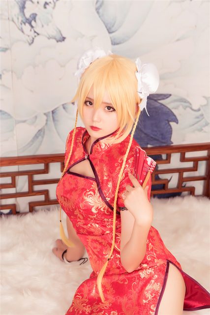 Sườn Xám Đỏ - 红色旗袍 – photo 3