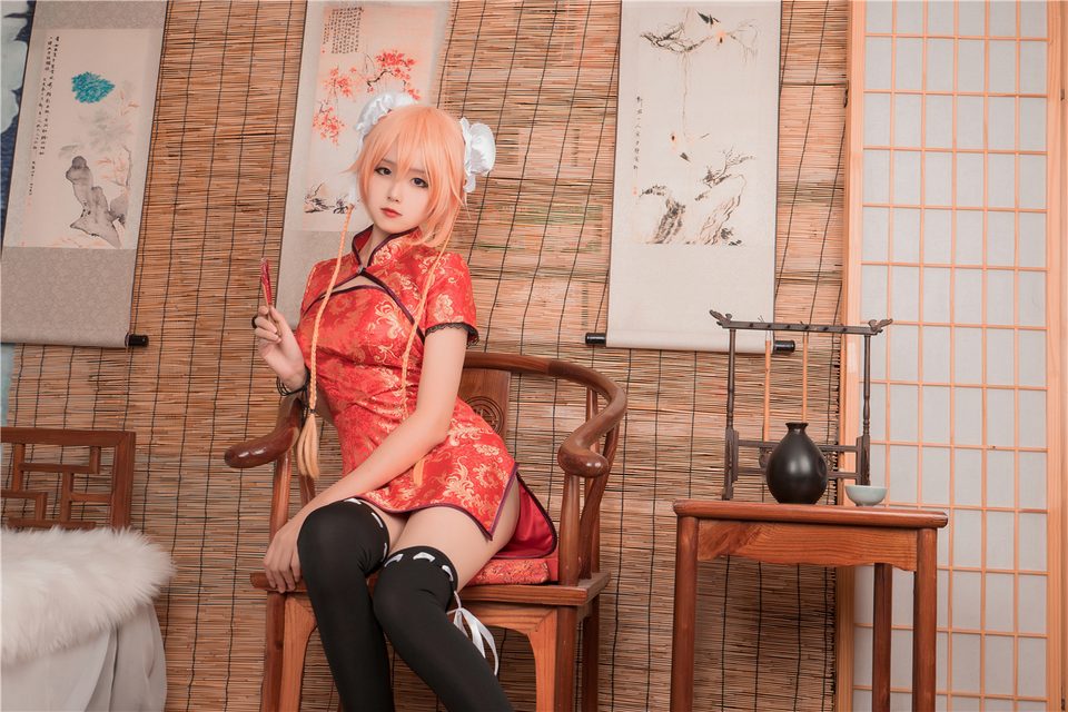 Sườn Xám Đỏ - 红色旗袍 – photo 9