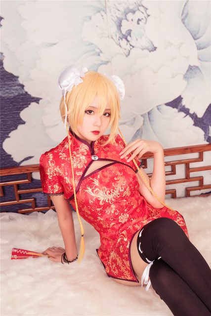 Sườn Xám Đỏ - 红色旗袍 – photo 18