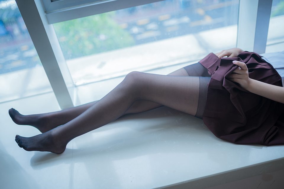 Thiếu Nữ JK - Tất Lưới Đen - 黑丝JK少女 – photo 35