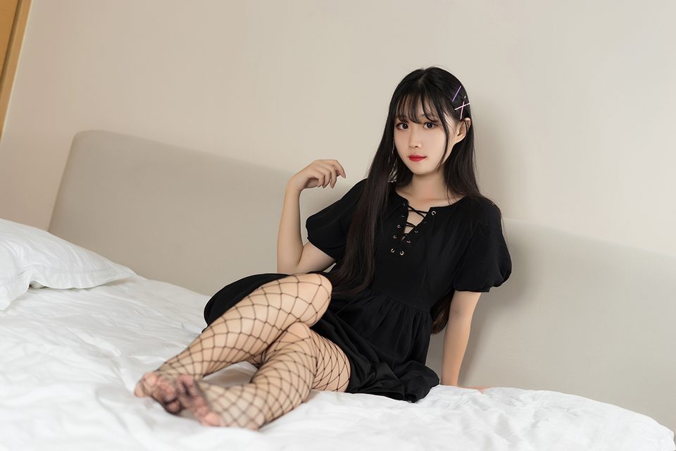 Tất Lưới Đen - 黑色网袜 – photo 19