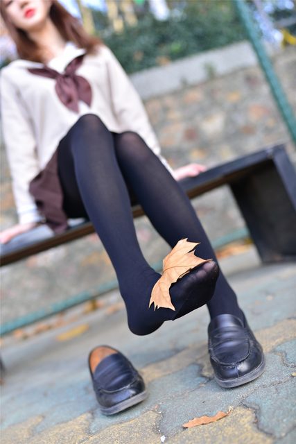 Tất Lưới Đen JK - 冬天里的JK黑丝 – photo 9