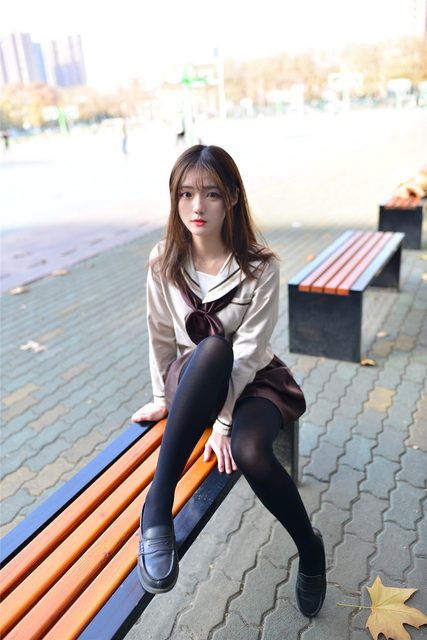 Tất Lưới Đen JK - 冬天里的JK黑丝 – photo 10