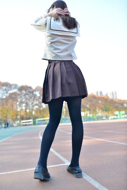Tất Lưới Đen JK - 冬天里的JK黑丝 – photo 23