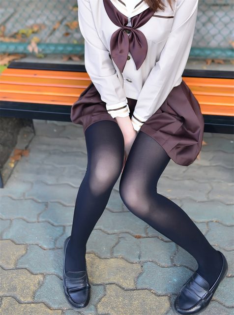 Tất Lưới Đen JK - 冬天里的JK黑丝 – photo 29