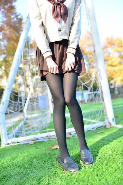 Tất Lưới Đen JK - 冬天里的JK黑丝 – photo 30