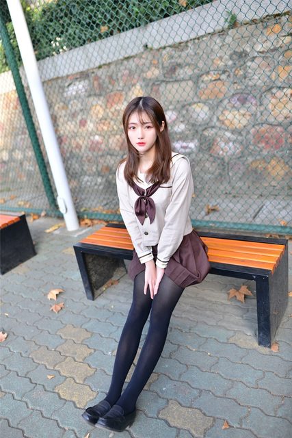 Tất Lưới Đen JK - 冬天里的JK黑丝 – photo 31