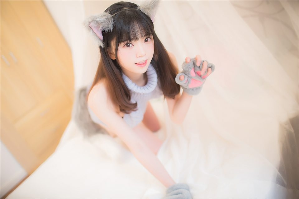 Áo Len Lộ Lưng - 萌娘的露背毛衣 – photo 8