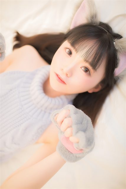 Áo Len Lộ Lưng - 萌娘的露背毛衣 – photo 25