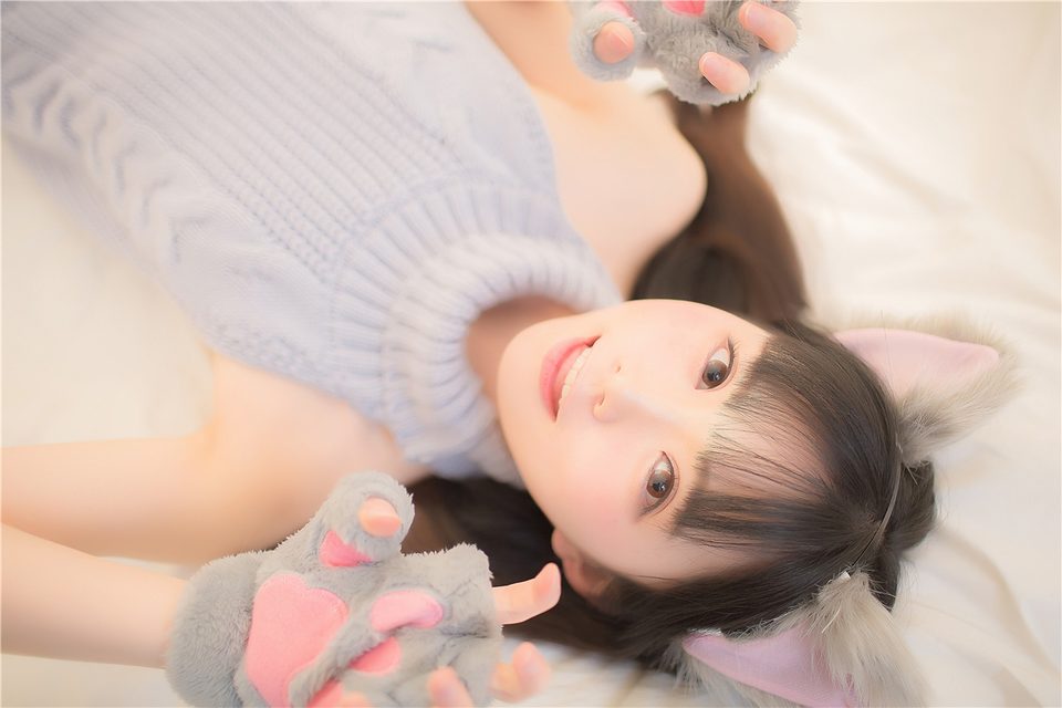 Áo Len Lộ Lưng - 萌娘的露背毛衣 – photo 26