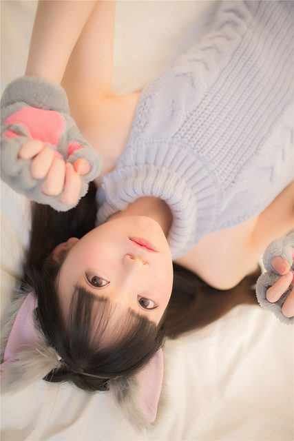 Áo Len Lộ Lưng - 萌娘的露背毛衣 – photo 27