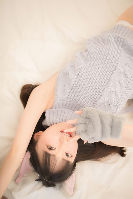 Áo Len Lộ Lưng - 萌娘的露背毛衣 – photo 28