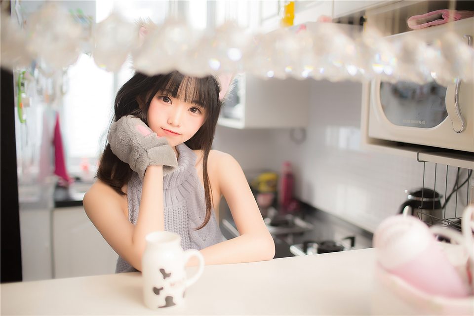 Áo Len Lộ Lưng - 萌娘的露背毛衣 – photo 34