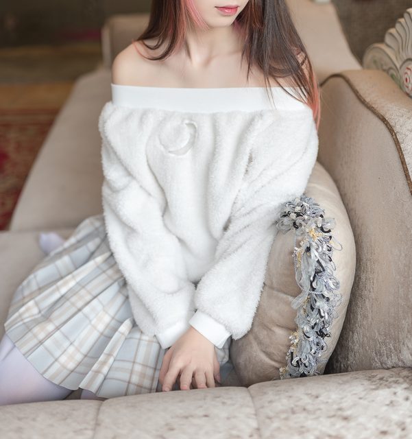 Áo Len Lộ Vai - 露肩毛衣 – photo 5