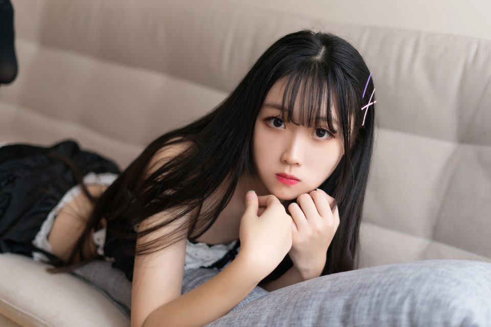 Áo Tắm Xẻ Tà Màu Đen - 黑色分体泳衣 – photo 28