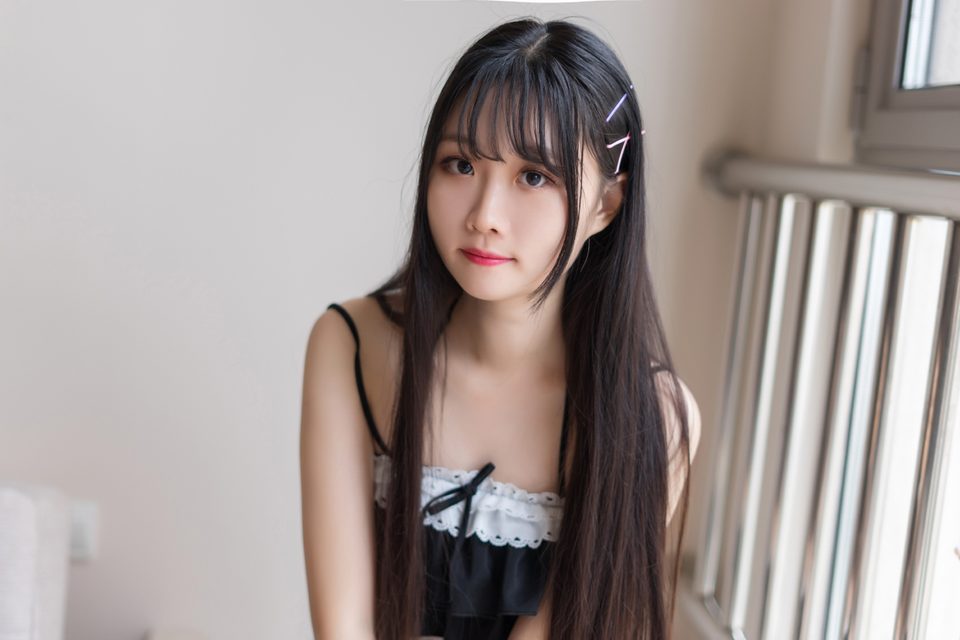 Áo Tắm Xẻ Tà Màu Đen - 黑色分体泳衣 – photo 39