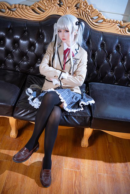 Tinh Chi Trì Trì - Hoshilily｜星之迟迟 - Bishoujo Mangekyou - Kagarino Kirie (School Uniform ver.) – photo 2