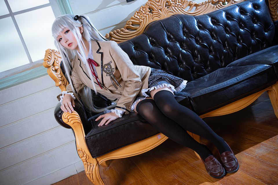 Tinh Chi Trì Trì - Hoshilily｜星之迟迟 - Bishoujo Mangekyou - Kagarino Kirie (School Uniform ver.) – photo 3