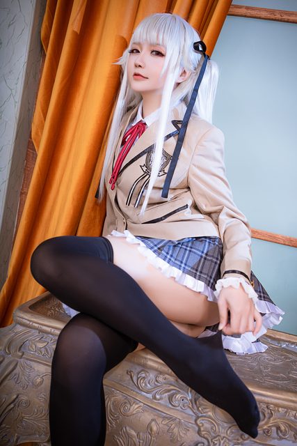 Tinh Chi Trì Trì - Hoshilily｜星之迟迟 - Bishoujo Mangekyou - Kagarino Kirie (School Uniform ver.) – photo 11