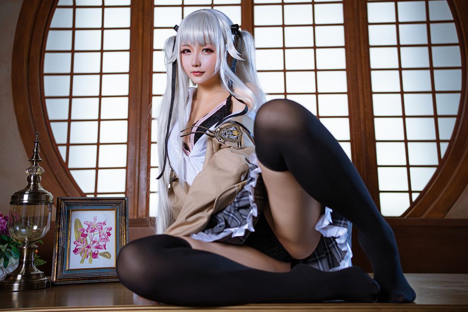 Tinh Chi Trì Trì - Hoshilily｜星之迟迟 - Bishoujo Mangekyou - Kagarino Kirie (School Uniform ver.) – photo 24