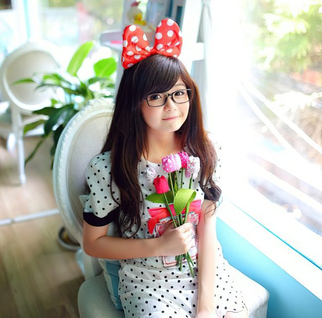 Bộ Sưu Tập Gái Xinh Đeo Kính Dễ Thương - Net – photo 67