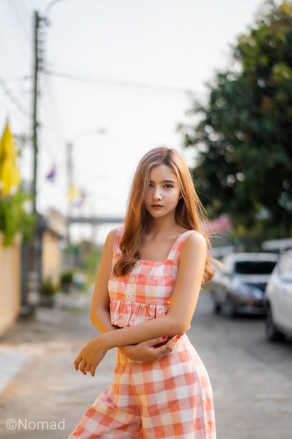 Aintoaon Nantawong   Pretty little Brunette girl smiling – ảnh 15