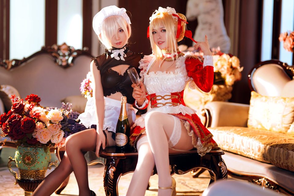 Bán Bán Tử - [半半子]Claudius Kyrielight Maid – photo 3