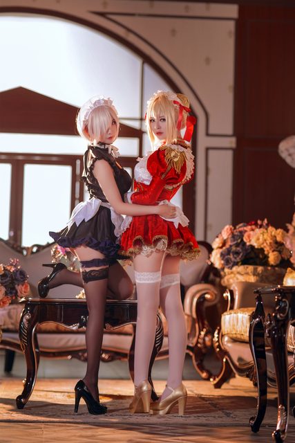Bán Bán Tử - [半半子]Claudius Kyrielight Maid – photo 6