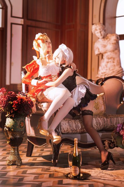 Bán Bán Tử - [半半子]Claudius Kyrielight Maid – photo 10