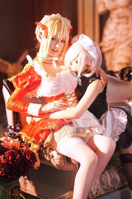Bán Bán Tử - [半半子]Claudius Kyrielight Maid – photo 11