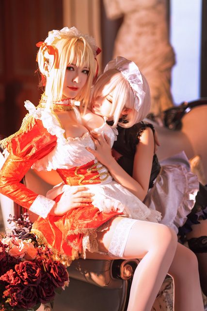 Bán Bán Tử - [半半子]Claudius Kyrielight Maid – photo 12