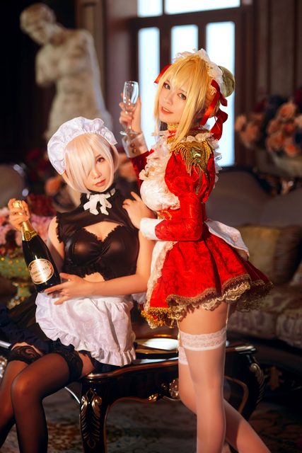 Bán Bán Tử - [半半子]Claudius Kyrielight Maid – photo 21