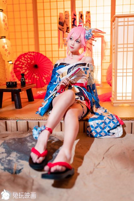 Kimono Bát Trọng Anh - 兔玩映画  和服八重樱 – photo 9