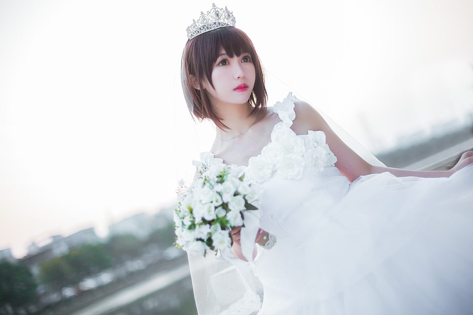 Man Ngư Phi Phi - 鳗鱼霏儿 NO.043 Kato Megumi - Wedding – photo 3
