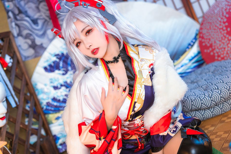 Momoko葵葵 - Prinz Eugen Profusion of Flowers – photo 9