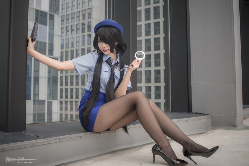 Momoko葵葵 - Tokisaki Kurumi Police Uniform – photo 5